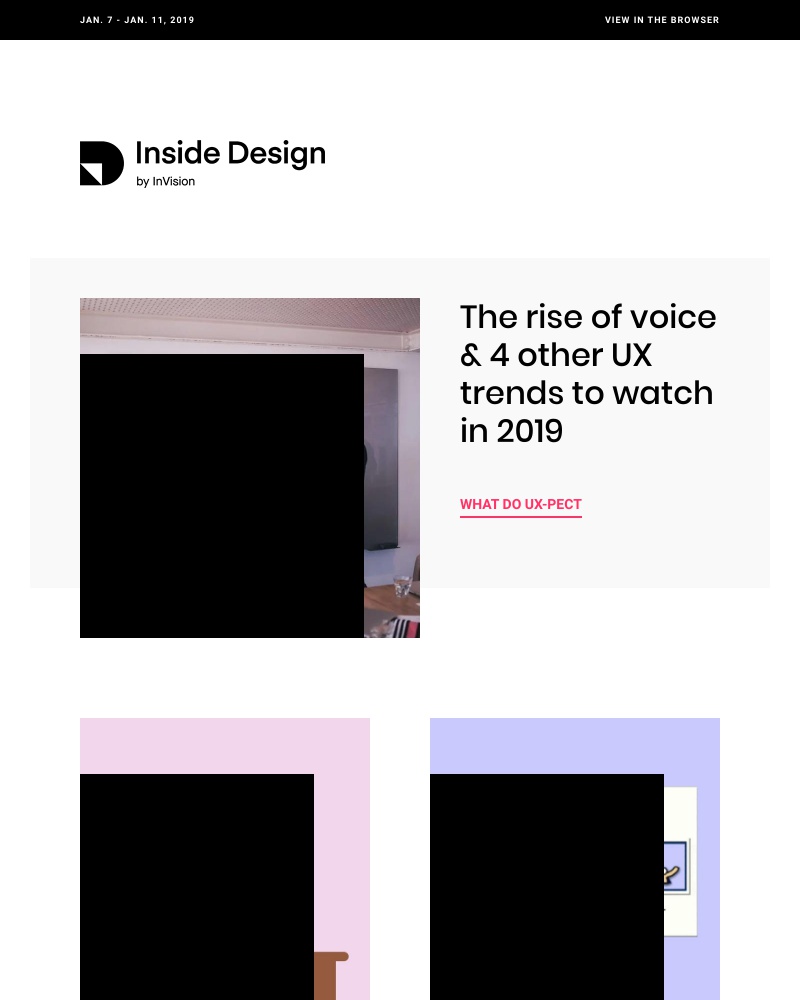InVision - UX-cited for 2019?