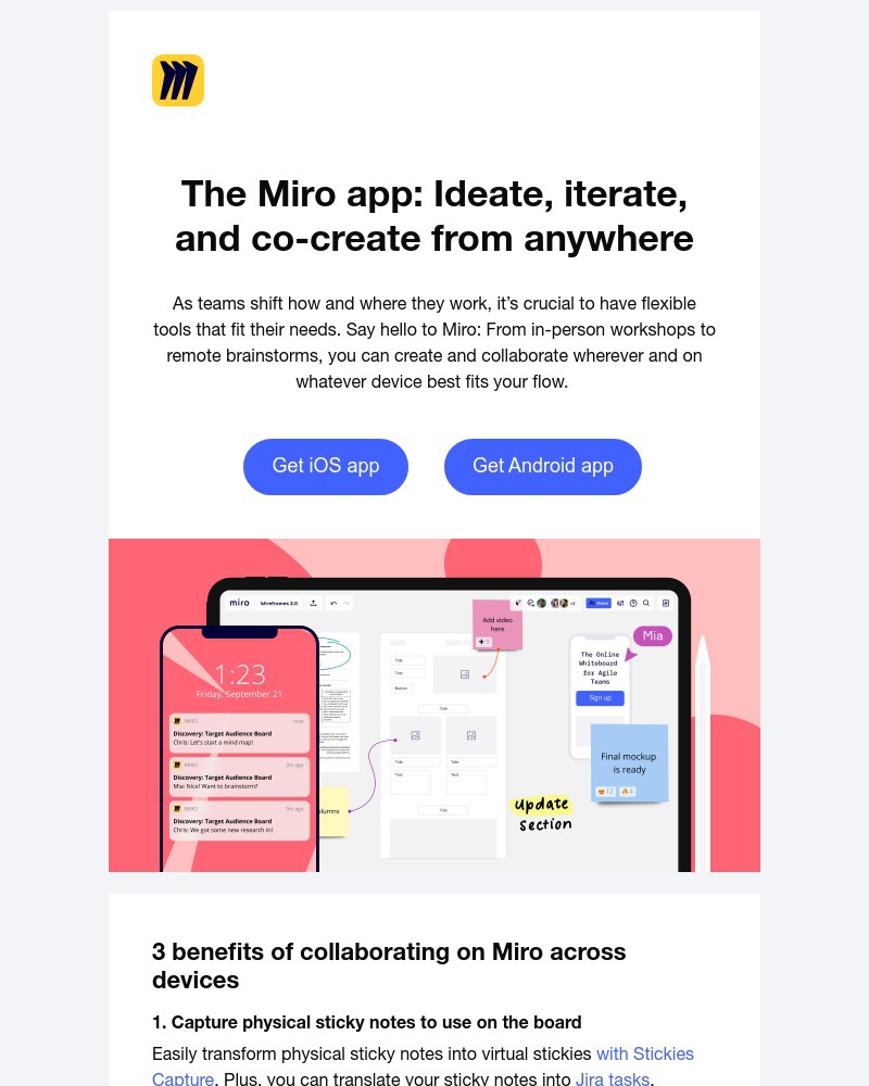 Miro - V2 - Collaboration In a Hybrid Work World 🏠  ↔️  💼
