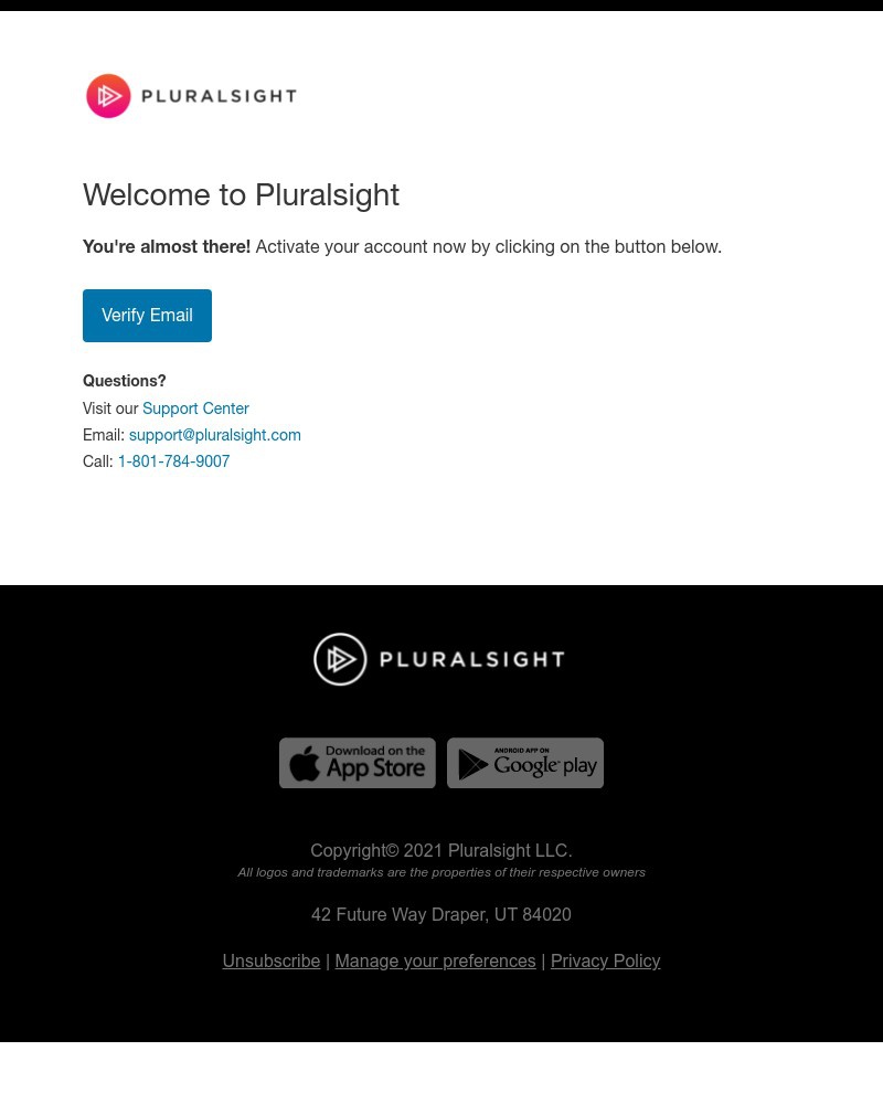 Onboarding on Pluralsight video screenshot