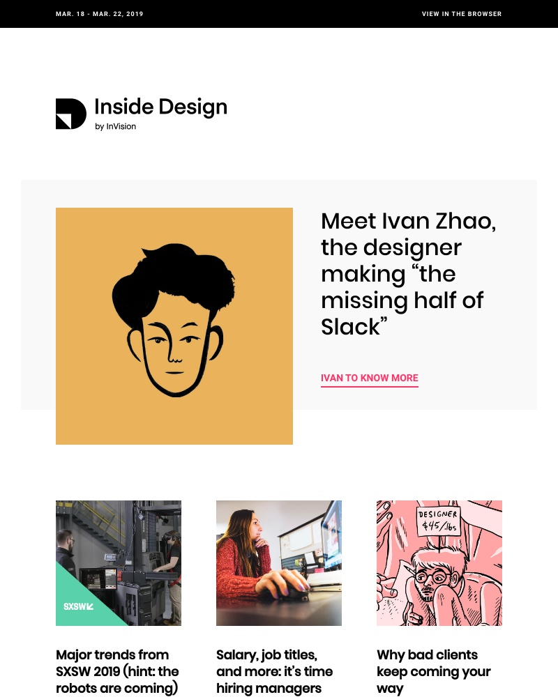 InVision - VR the world, VR the future