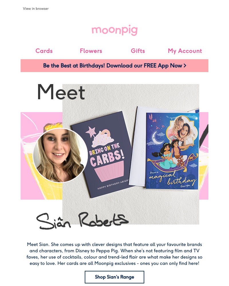 Moonpig - Wait till you see THESE birthday cards...