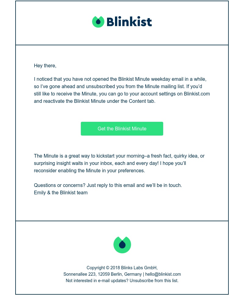  - Want to keep reading the Blinkist Minute?