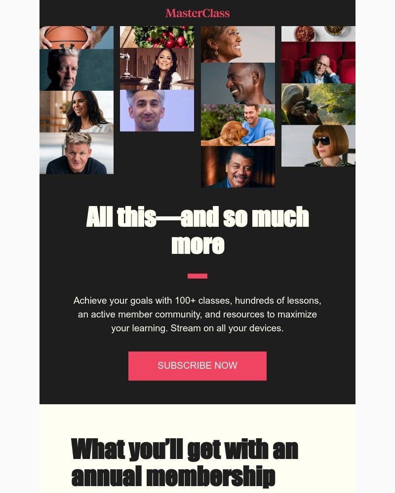 - Want to know what you’ll get?