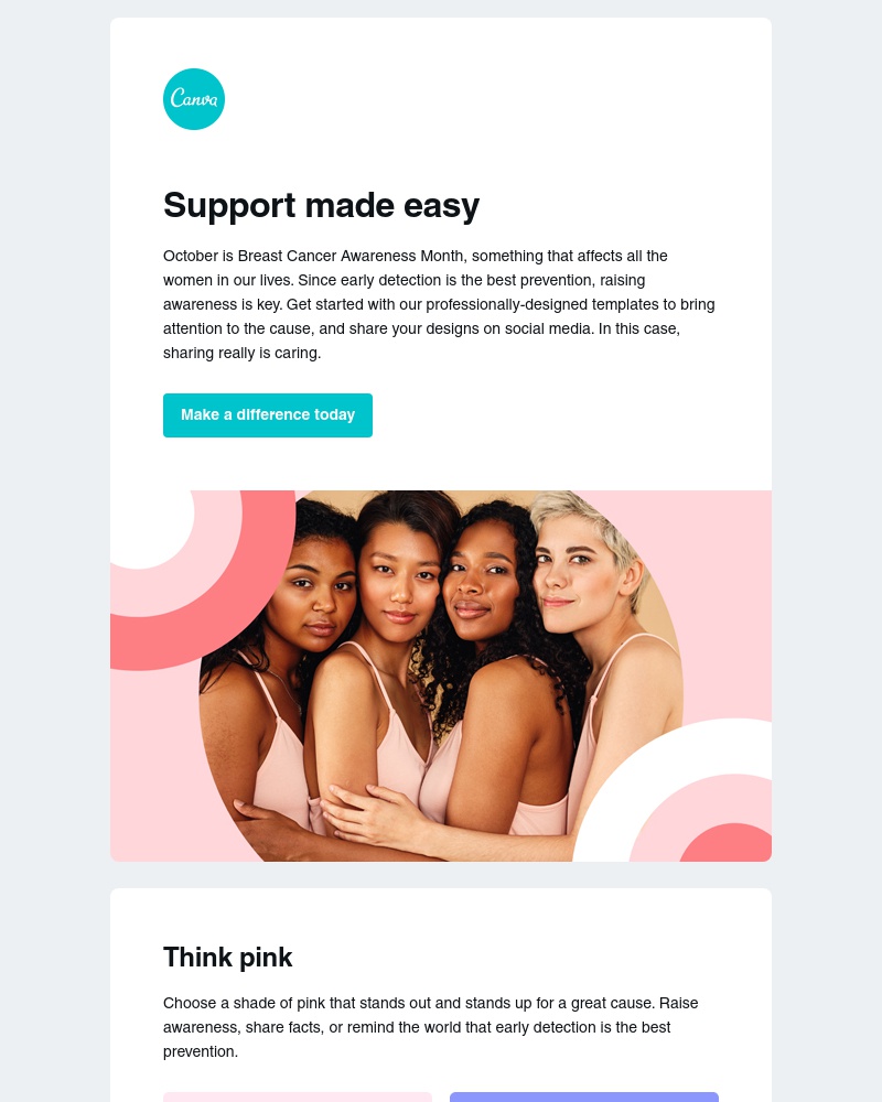 Canva - Want to make a difference?
