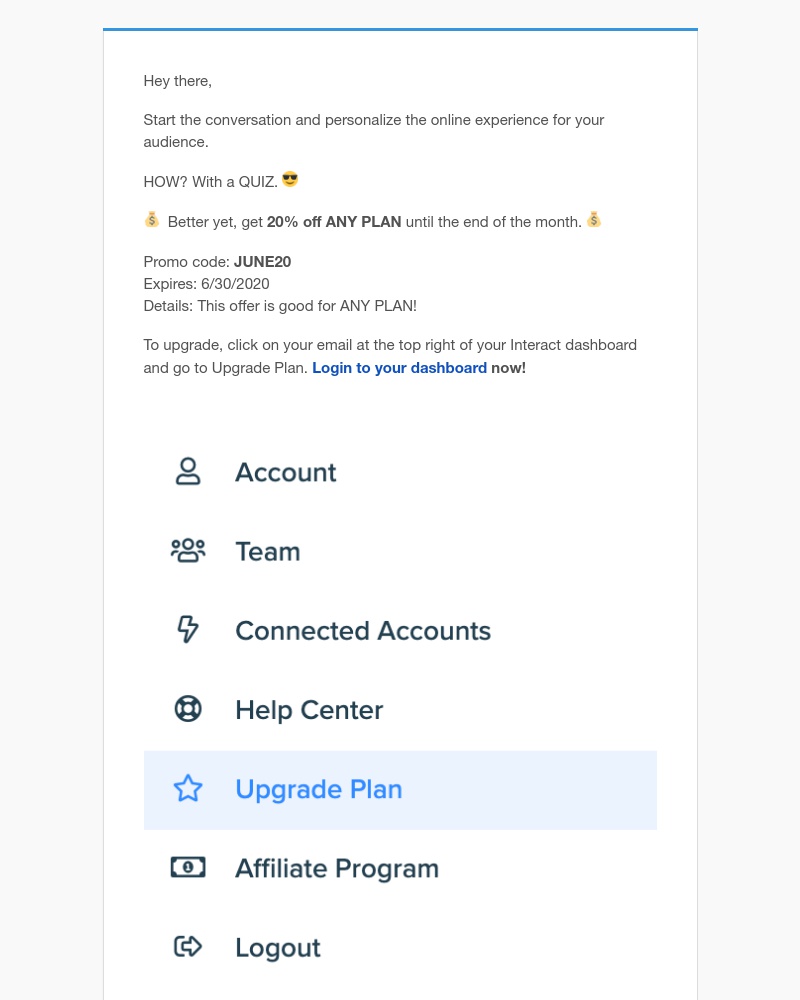 Interact - Warm up to new subscribers 🔥