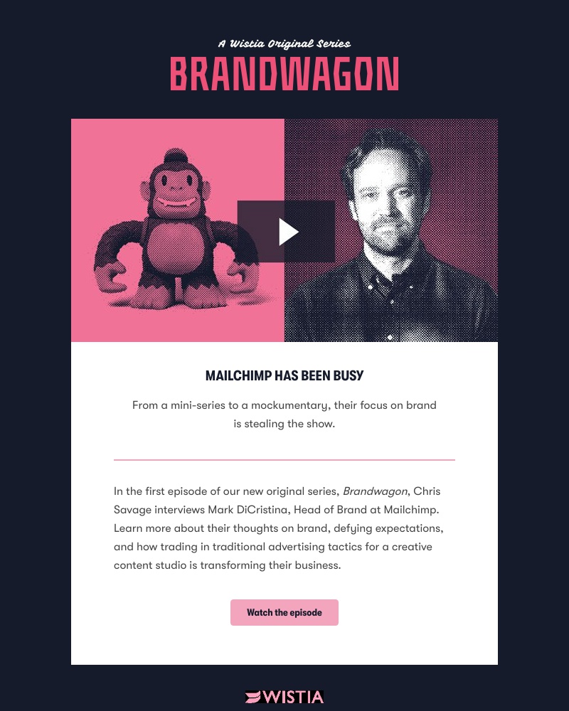 Wistia - Watch the first episode of Brandwagon 👀