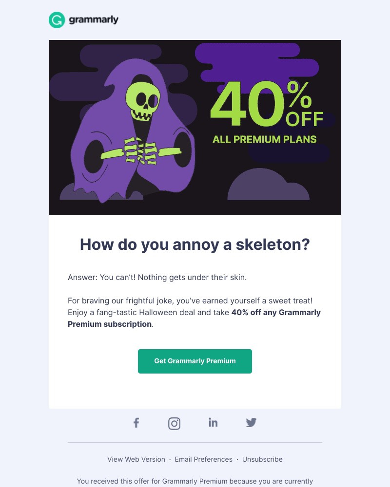 Grammarly - We have a riddle for you . . .