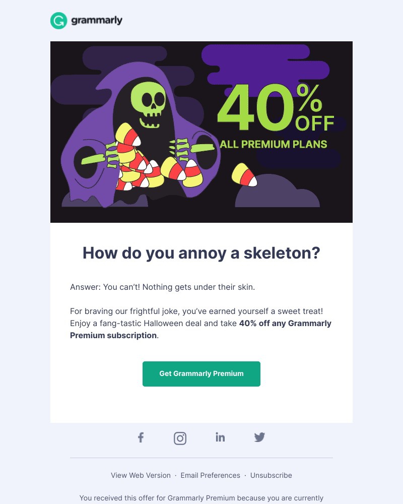 Grammarly - We have a riddle for you . . .
