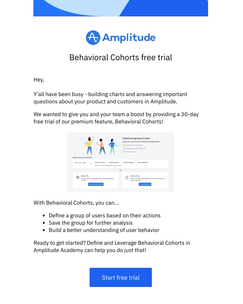 Accepting an invite on Amplitude video screenshot