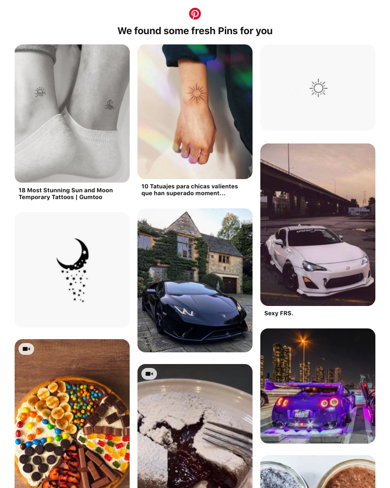 Pinterest - We think you might like these 13 ideas