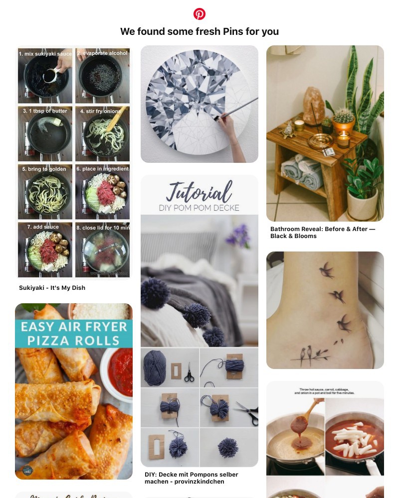 Pinterest - We think you might like these 14 ideas