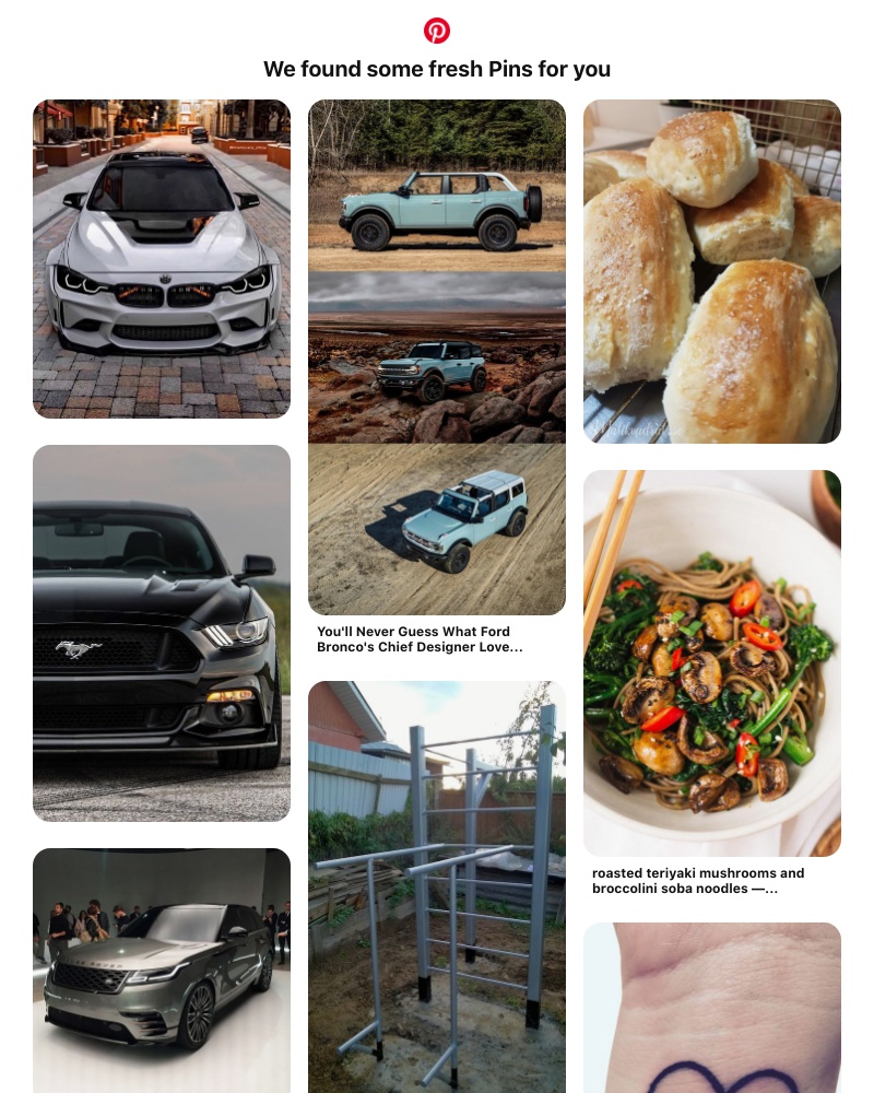 Pinterest - We think you might like these 15 ideas