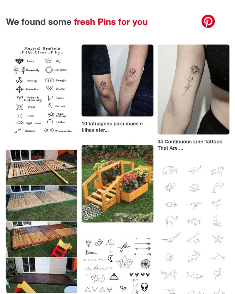 Pinterest - We think you might like these 17 ideas