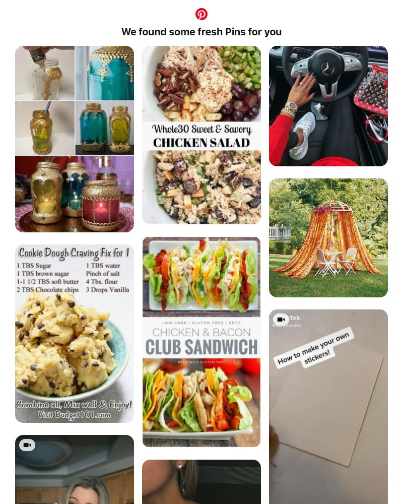 Pinterest - We think you might like these 17 ideas
