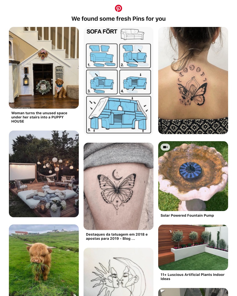 Pinterest - We think you might like these 17 ideas