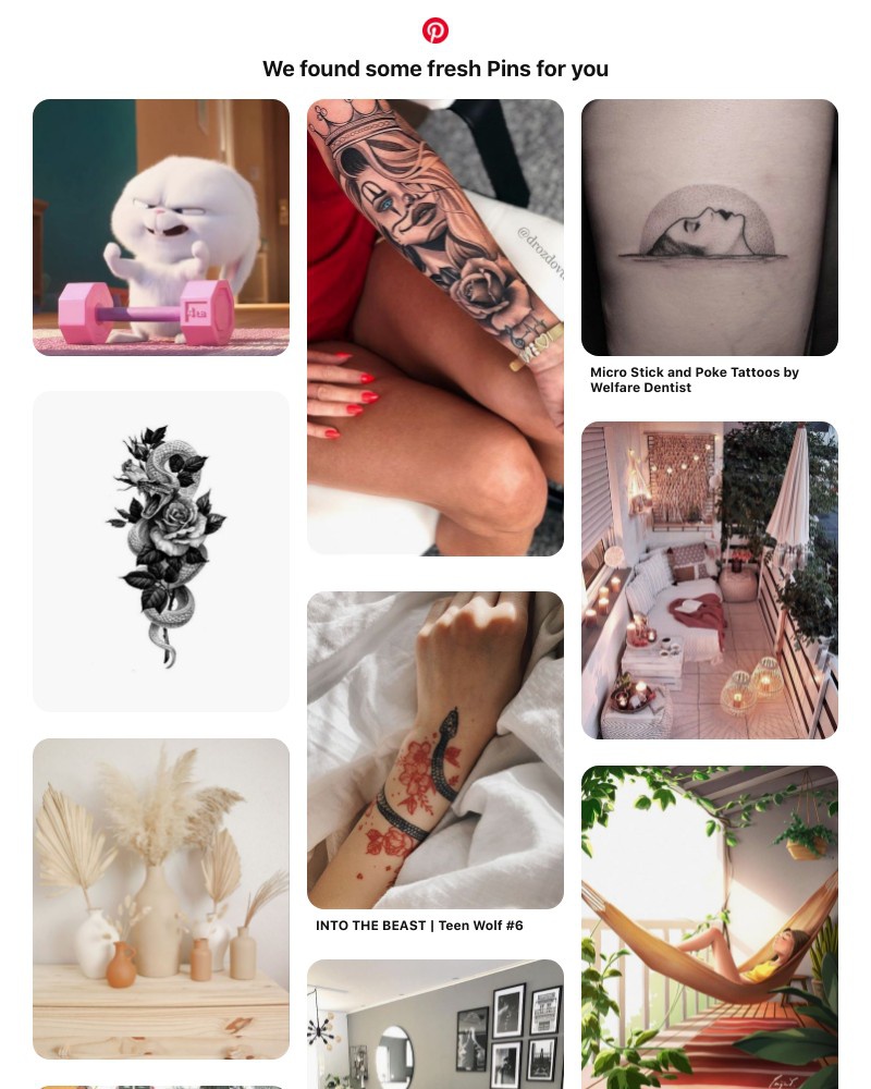 Pinterest - We think you might like these 18 ideas