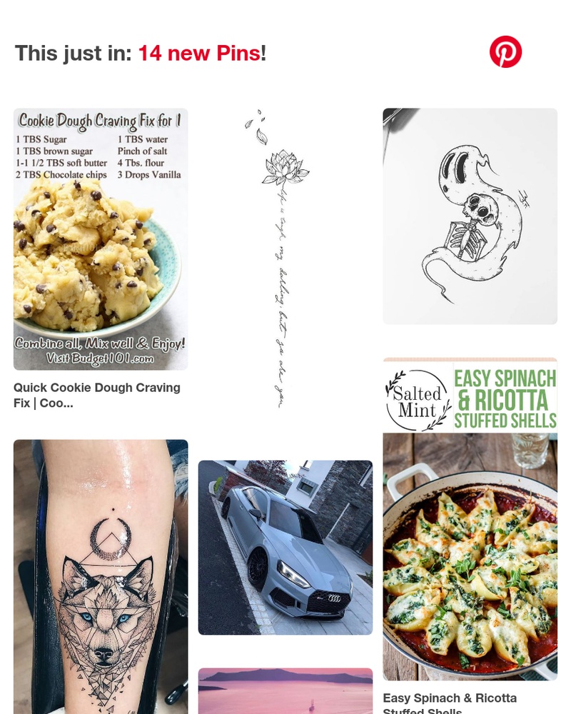 Pinterest - We think you'll like these 14 Pins