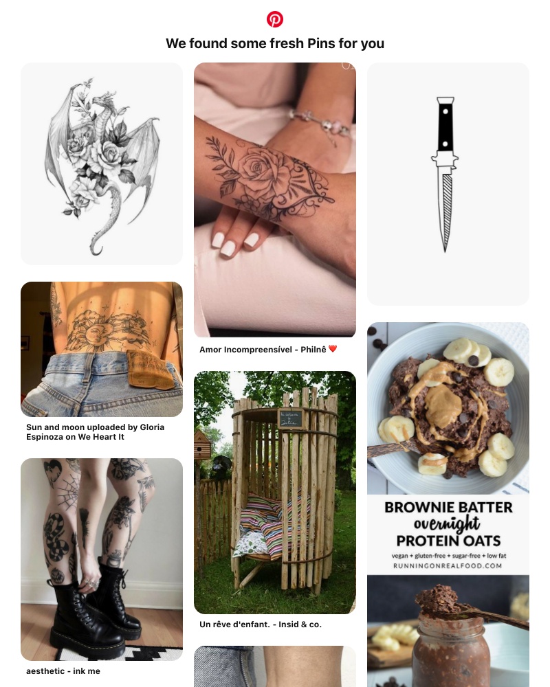 Pinterest - We think you'll like these 14 Pins