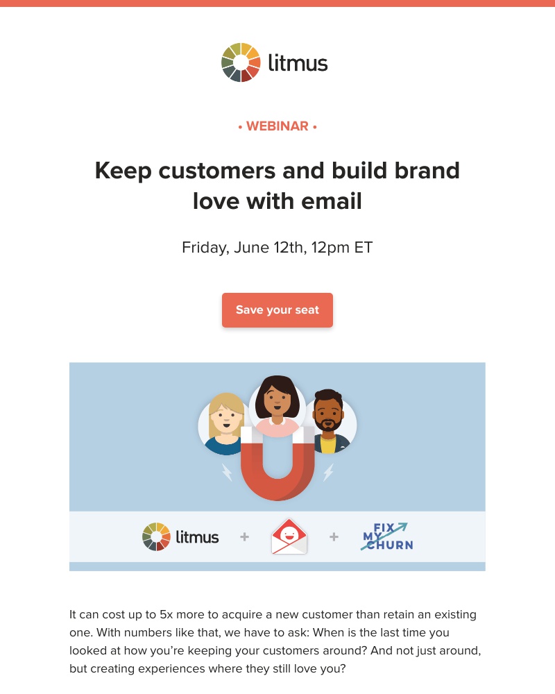 Litmus - Webinar: Create customer love