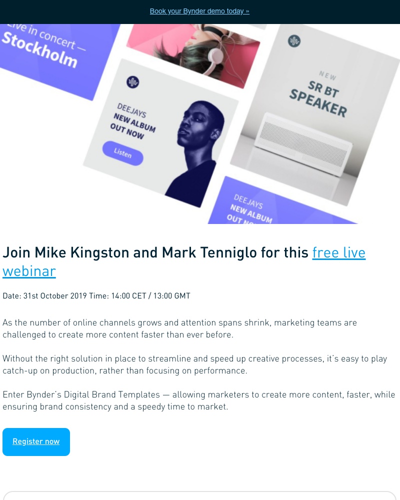 Bynder - Webinar: The template revolution
