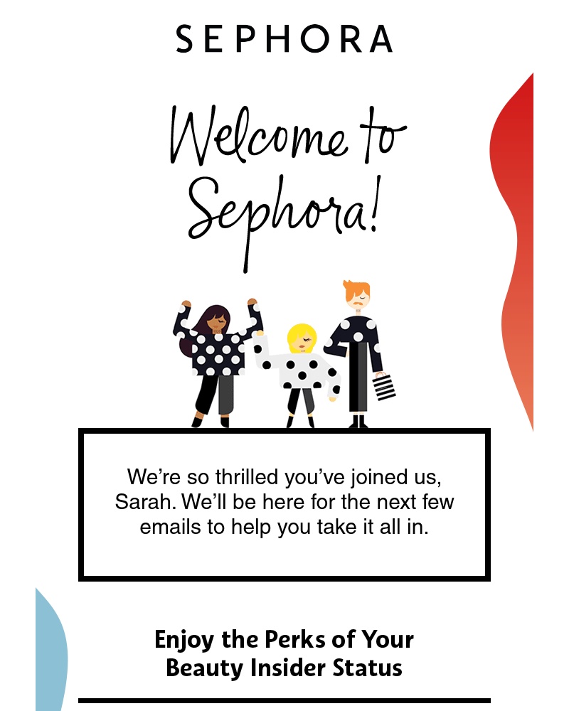  - Welcome to Sephora, Sarah! 🎉