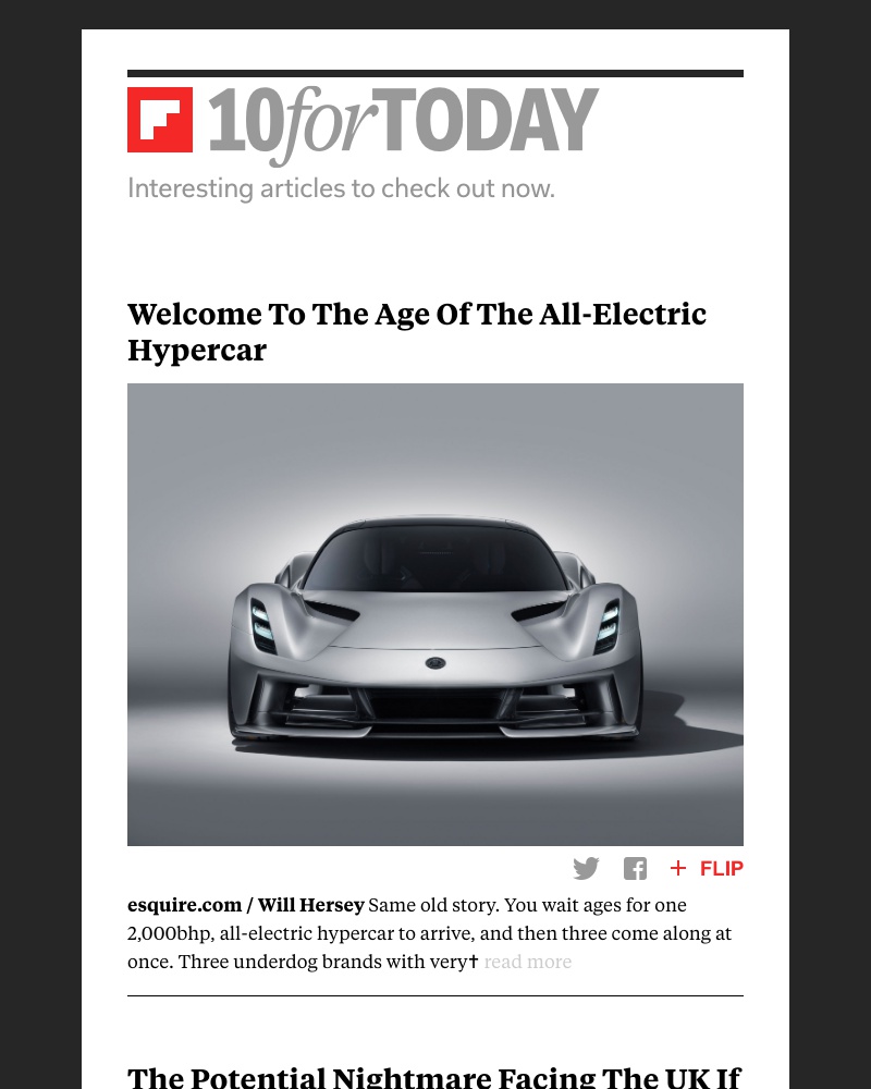 Flipboard - Welcome to the age of the all-electric hypercar