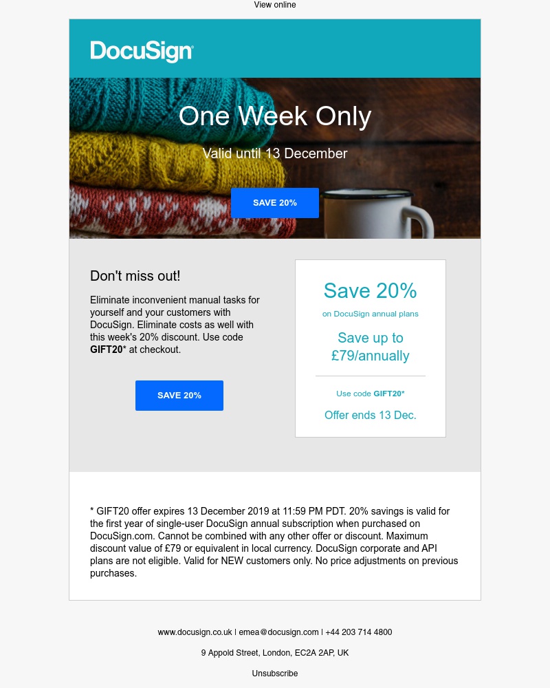 Docusign - We're giving you something you won't want to miss!