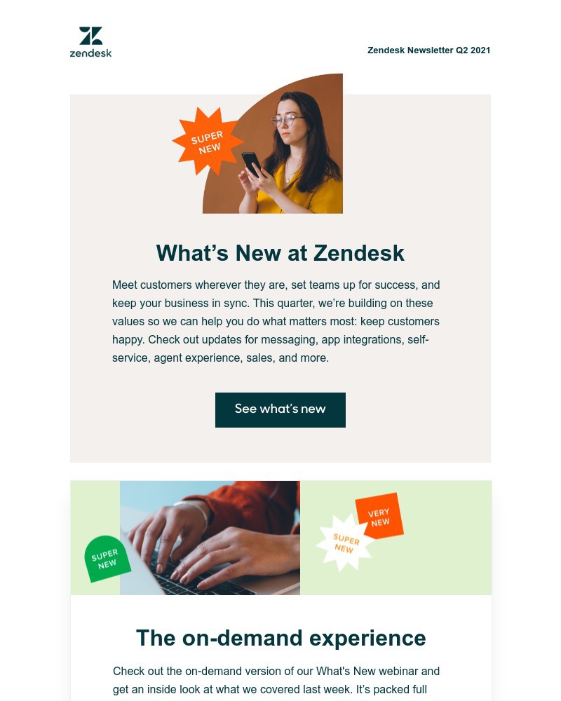 Zendesk - We’ve got good news for you