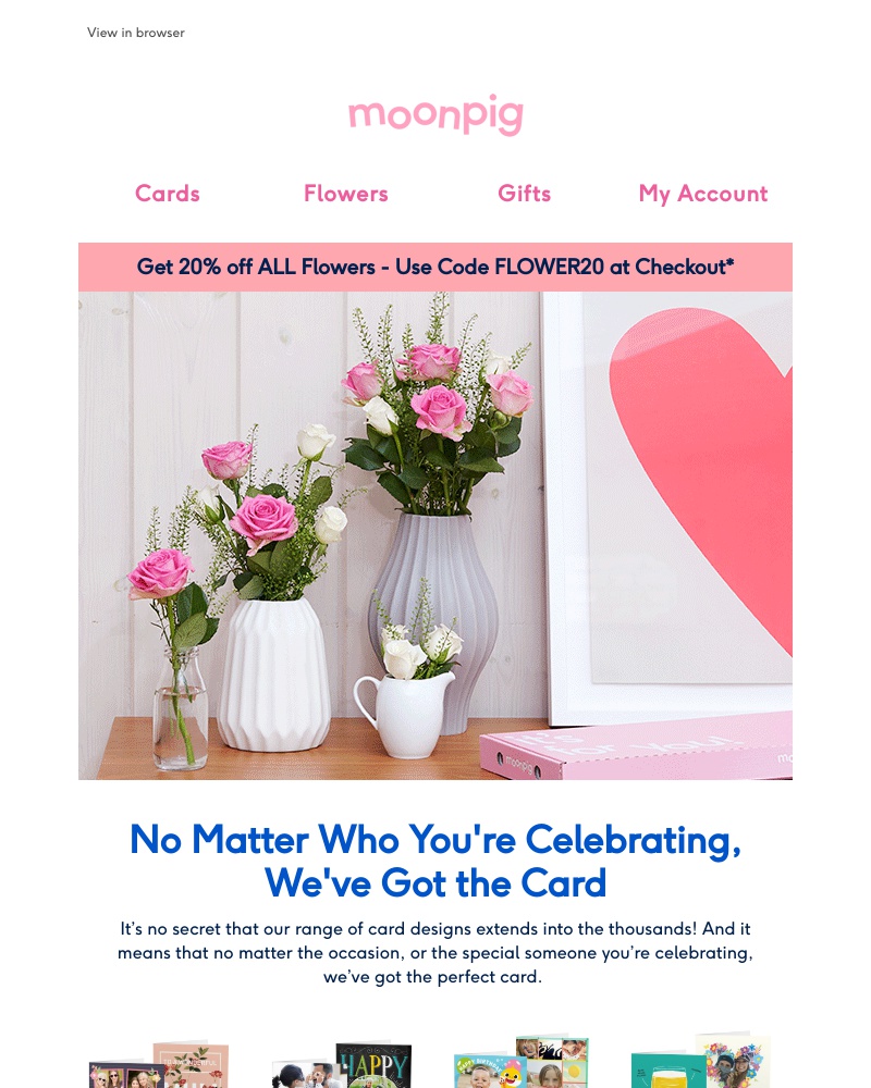 Moonpig - ✅ We've got just the thing... ✅