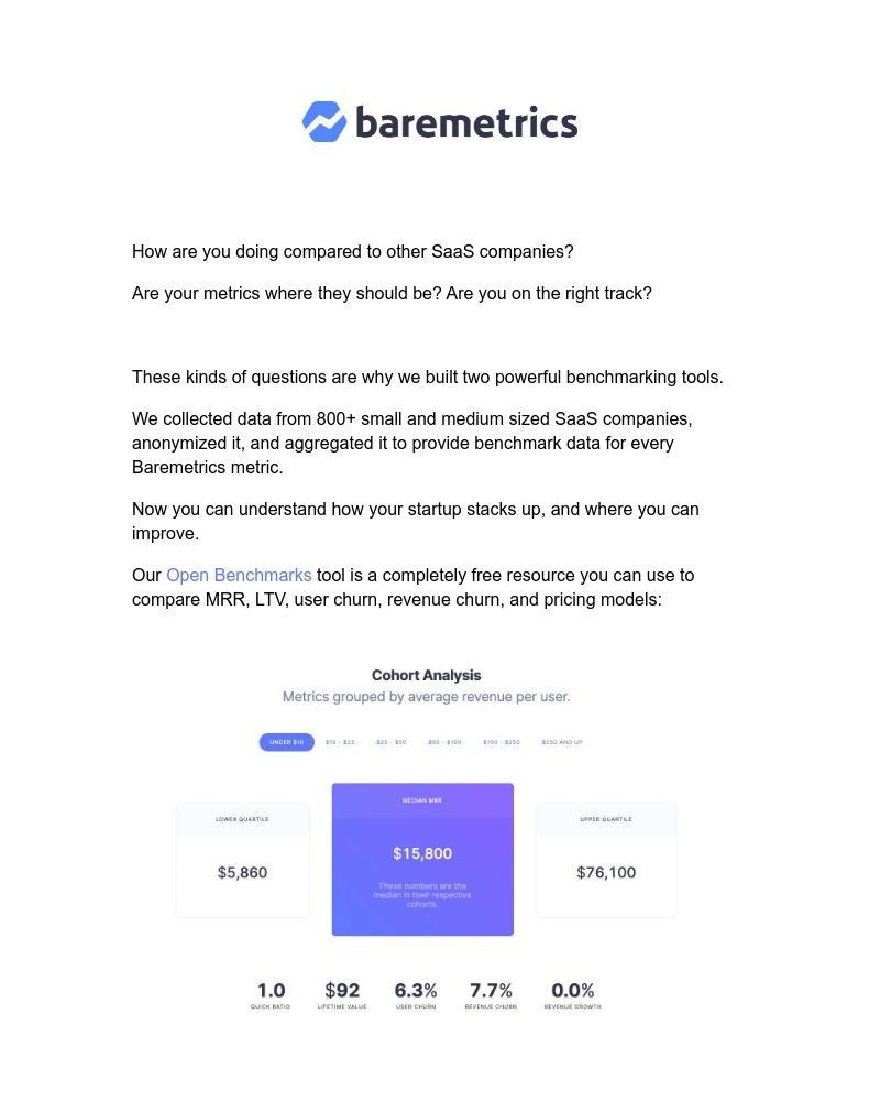 Accepting an invite on Baremetrics video screenshot