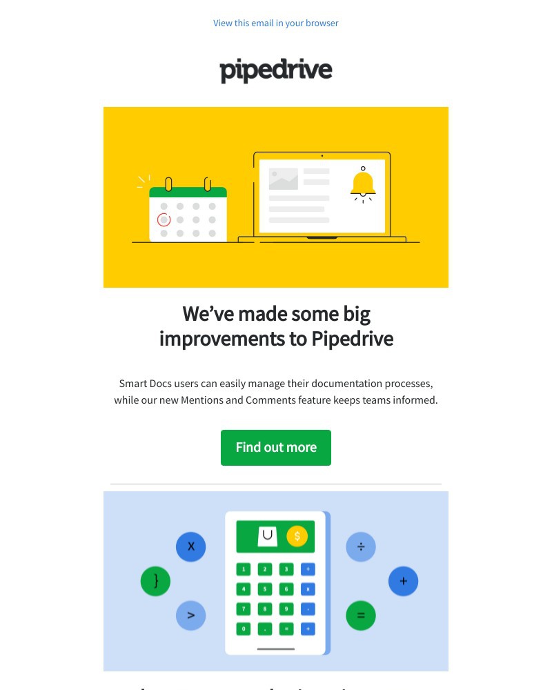 Pipedrive - We’ve made some big improvements to Pipedrive this month