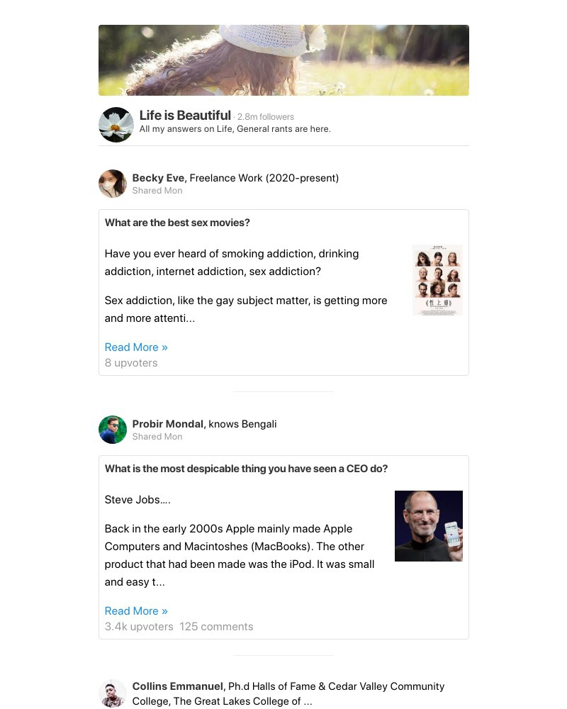 Quora - What are the best sex movies?