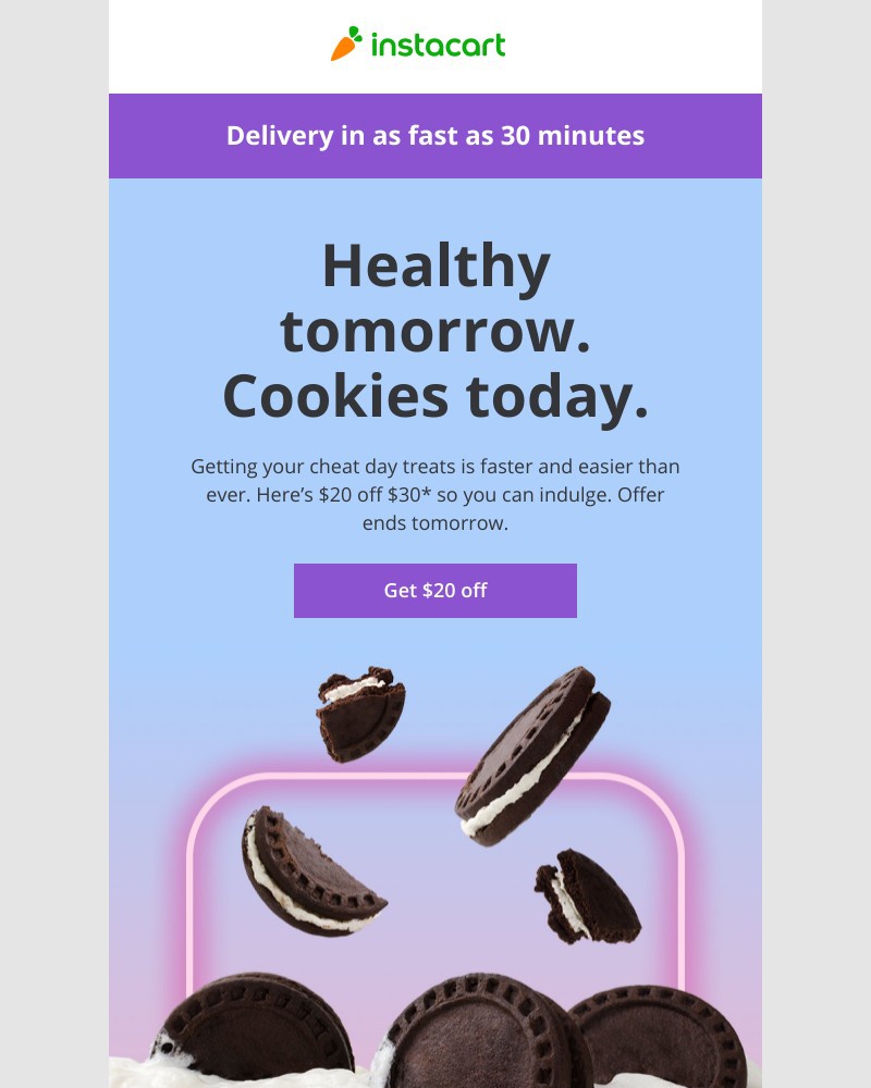 Instacart - What are your cheat day dreams made of?