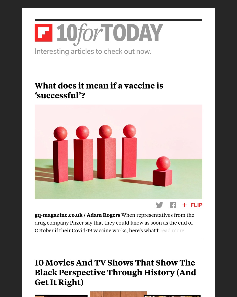 Flipboard - What does it mean if a vaccine is ‘successful’?