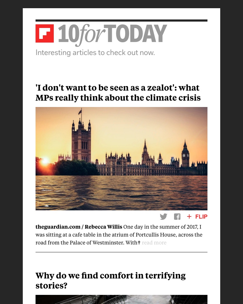 Flipboard - What MPs really think about the climate crisis