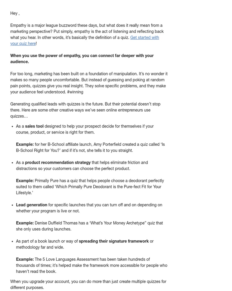 Interact - What quizzes have to do with empathy and the future of marketing