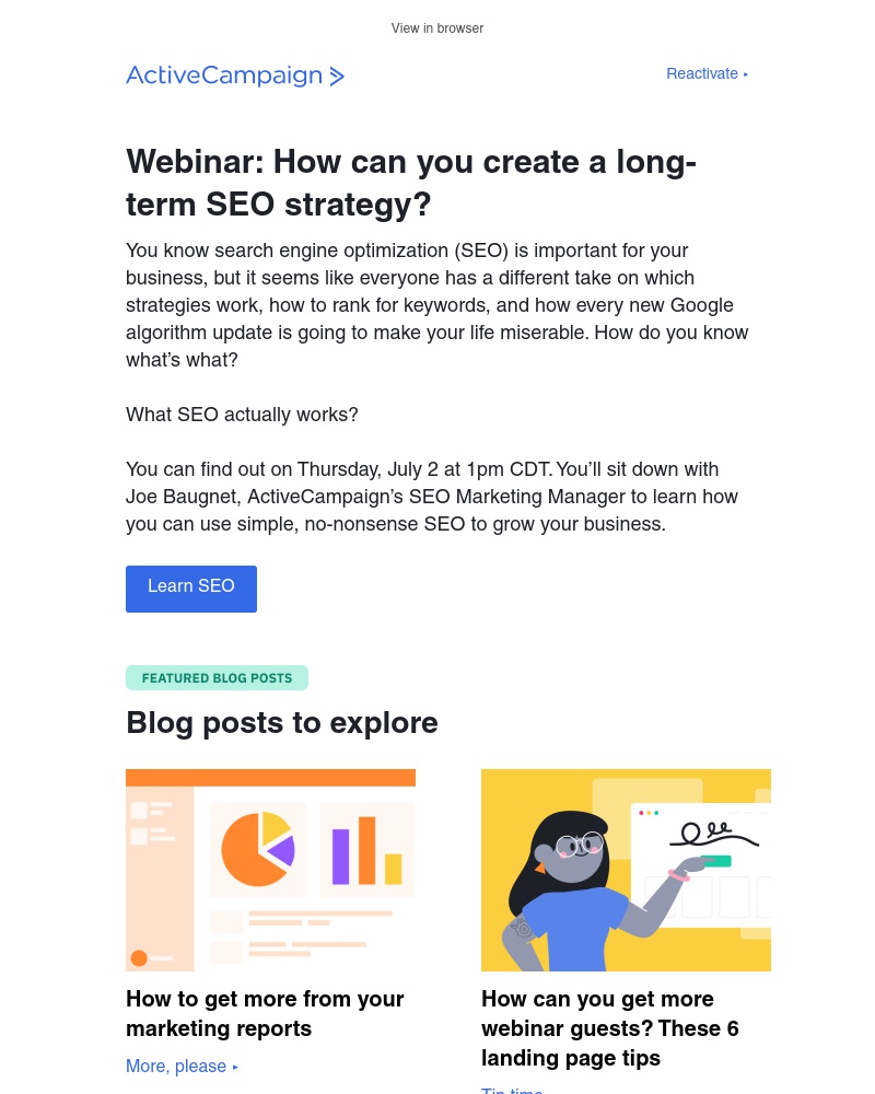  - What SEO will actually work for you?