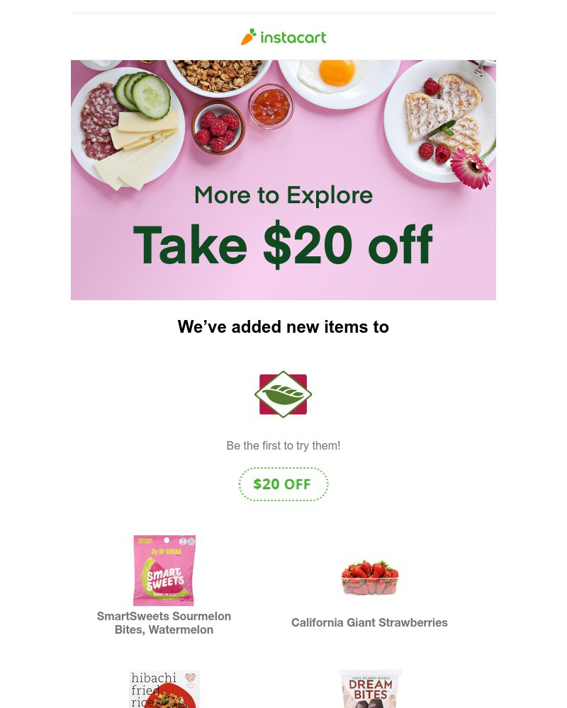 Instacart - What's new at New Leaf Community Markets by Instacart? Discover new items with $20 off your order.