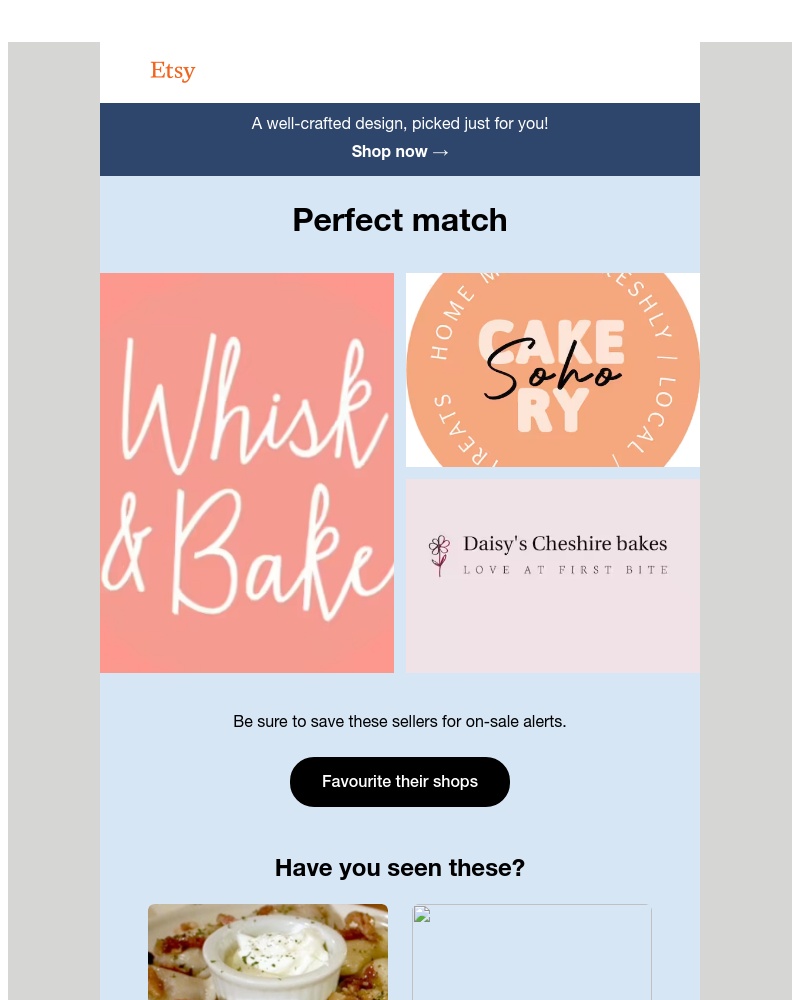 Etsy - What’s new for you this week
