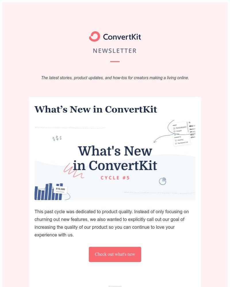 ConvertKit - What's new in ConvertKit?