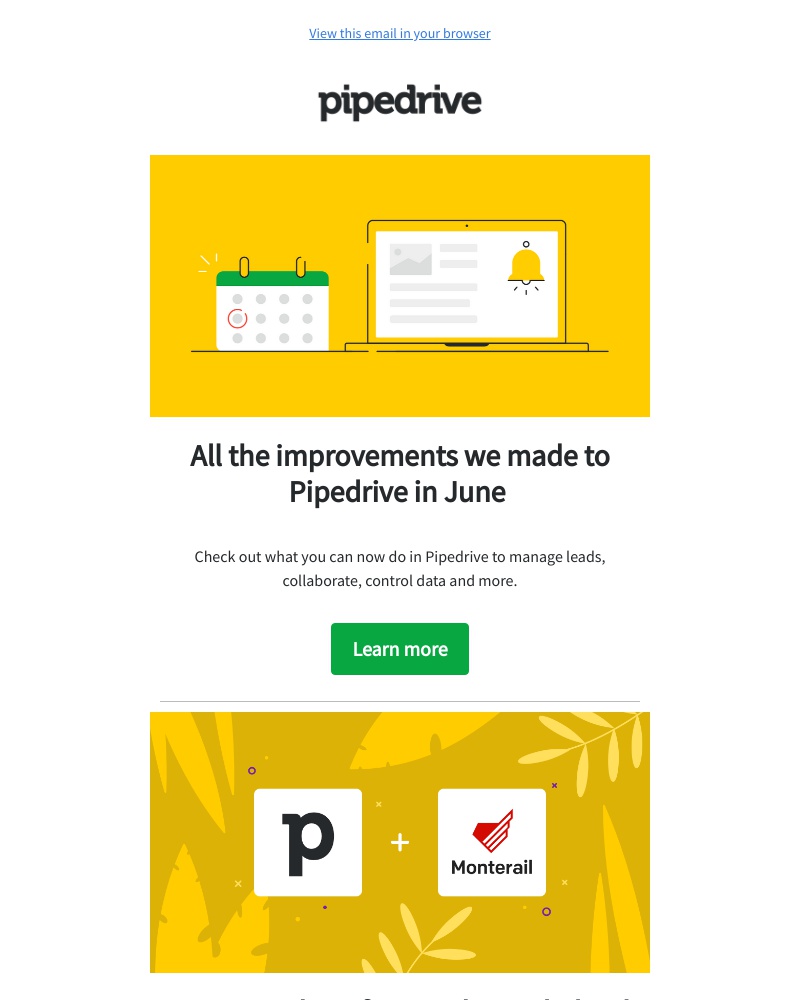 Pipedrive - 🔔 What’s new to Pipedrive in June? 🔔
