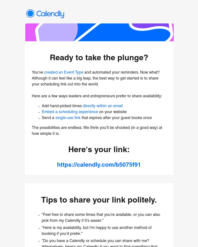 Calendly - What’s the easiest way to schedule a meeting?