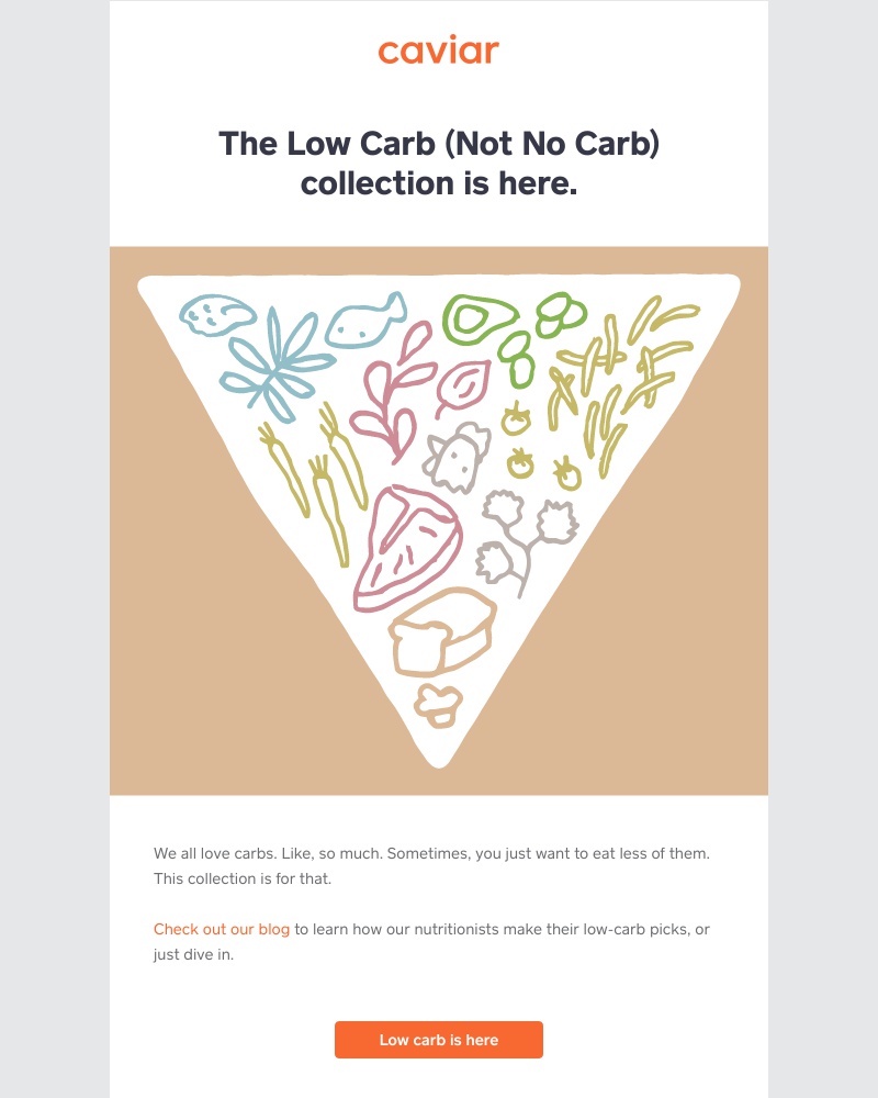  - When you low key want to eat low carb