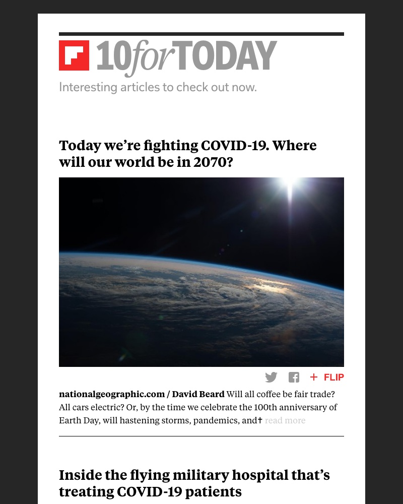 Flipboard - Where will our world be in 2070?