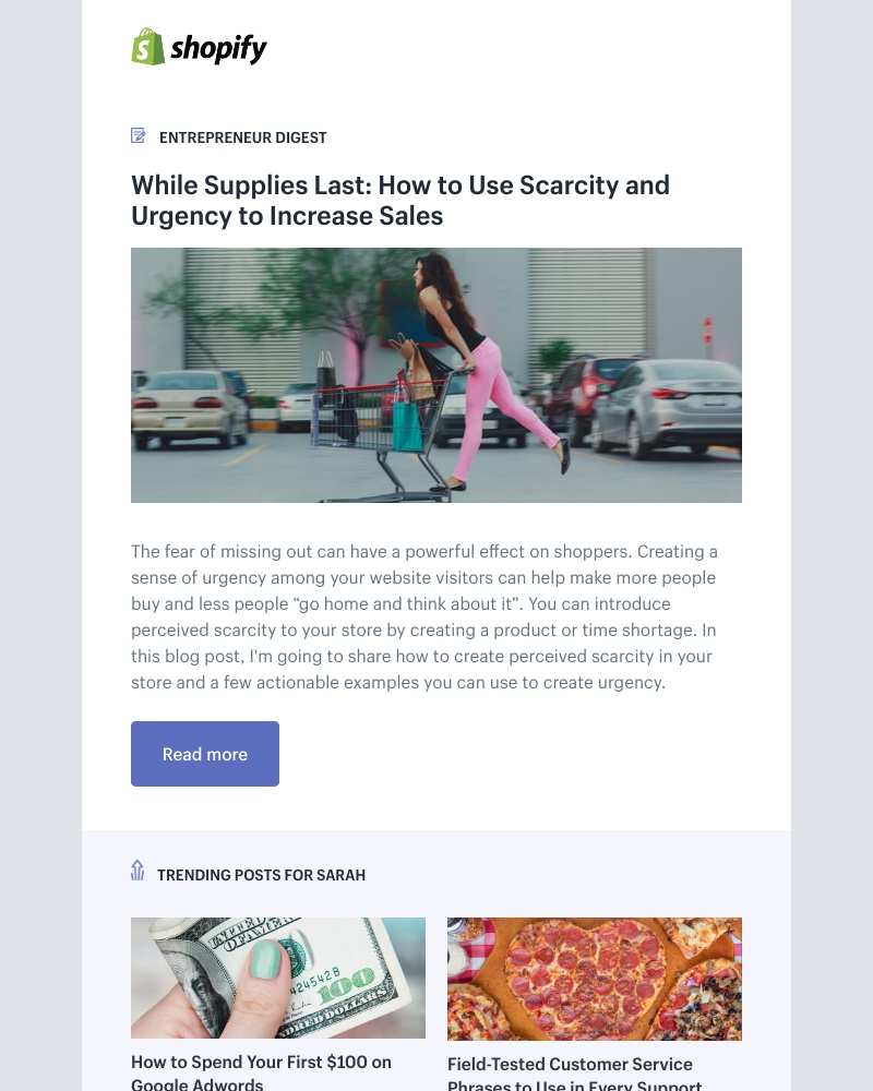 Shopify - While Supplies Last: How to Use Scarcity and Urgency to Increase Sales