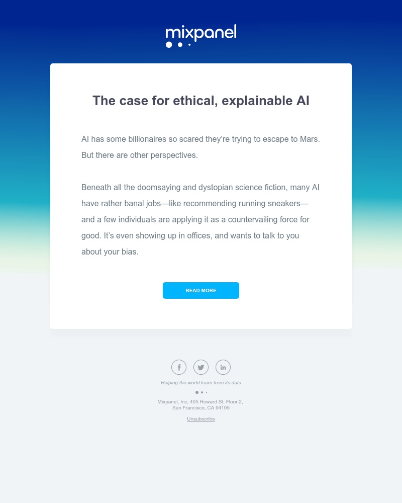 Mixpanel - Why AI shouldn't scare billionaires, but does