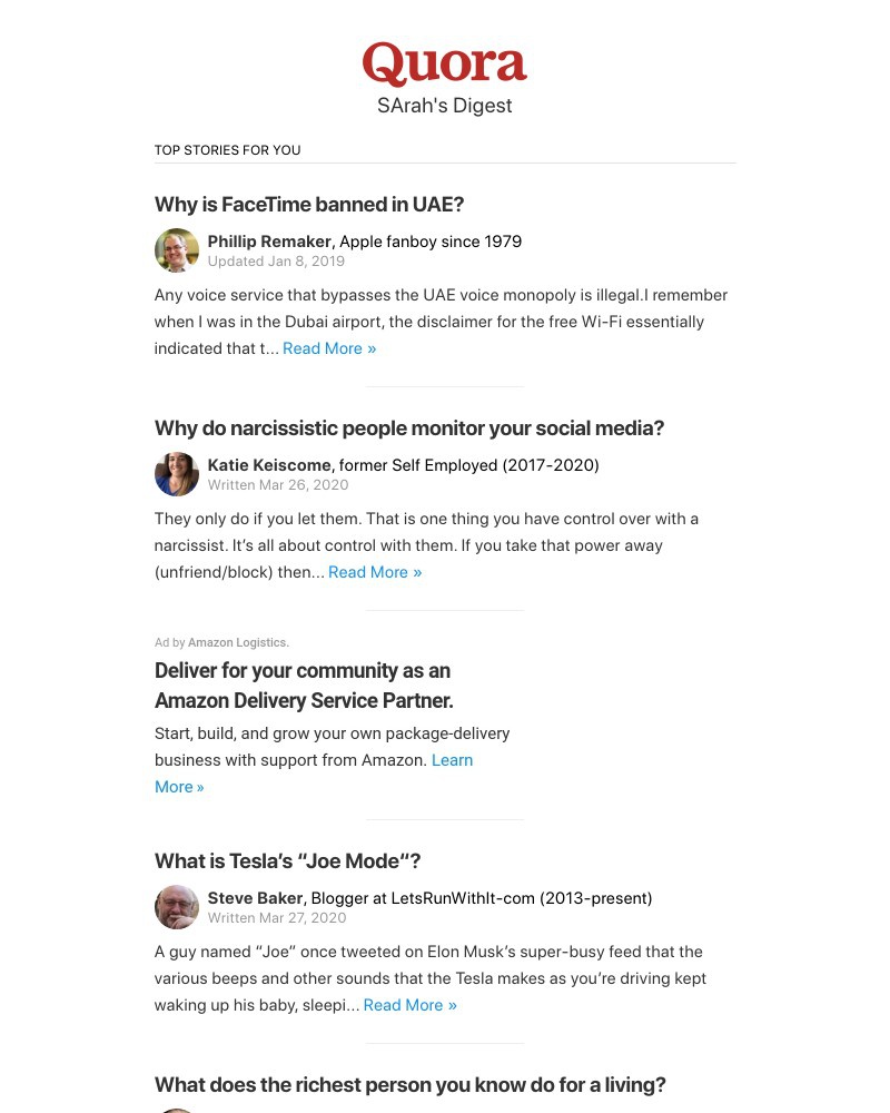 Quora - Why is FaceTime banned in UAE?