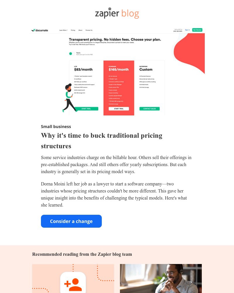 Zapier - Why it's time to buck traditional pricing structures