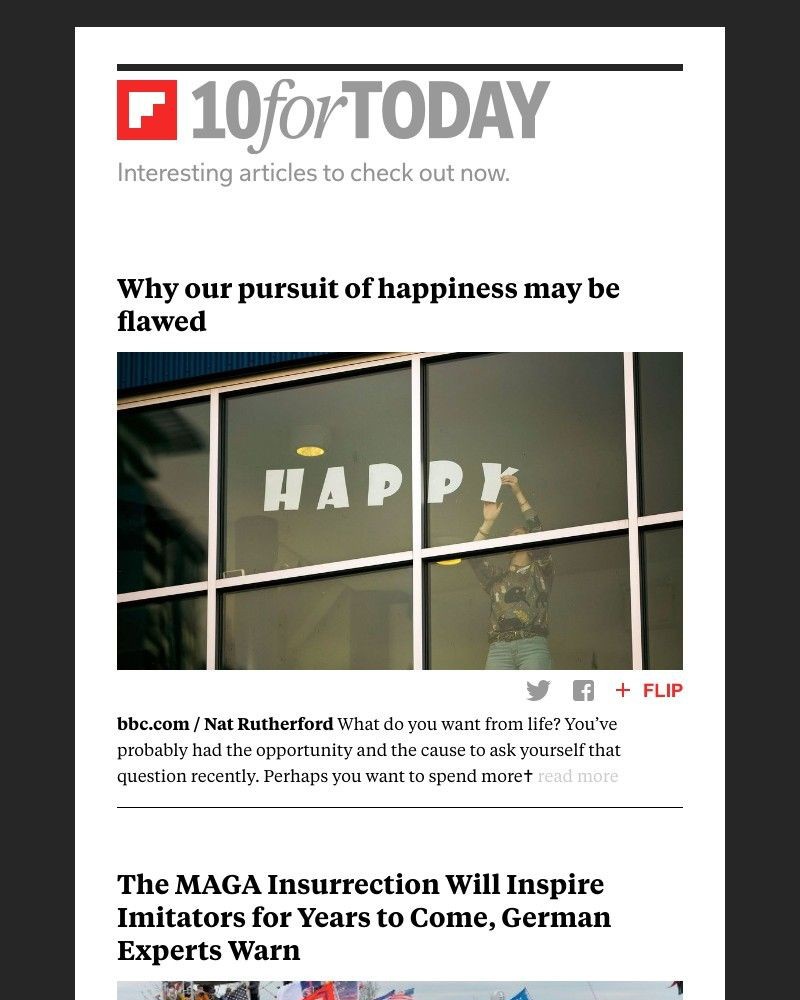Flipboard - Why our pursuit of happiness may be flawed