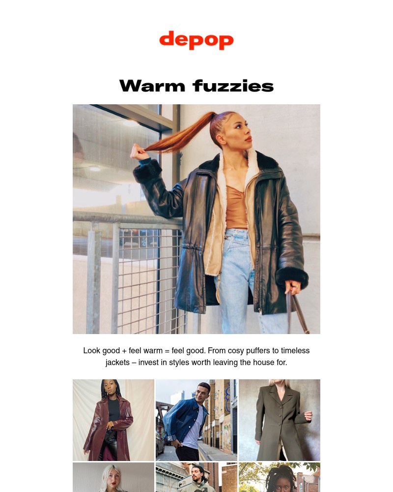 Depop - Winter blues don’t stand a chance